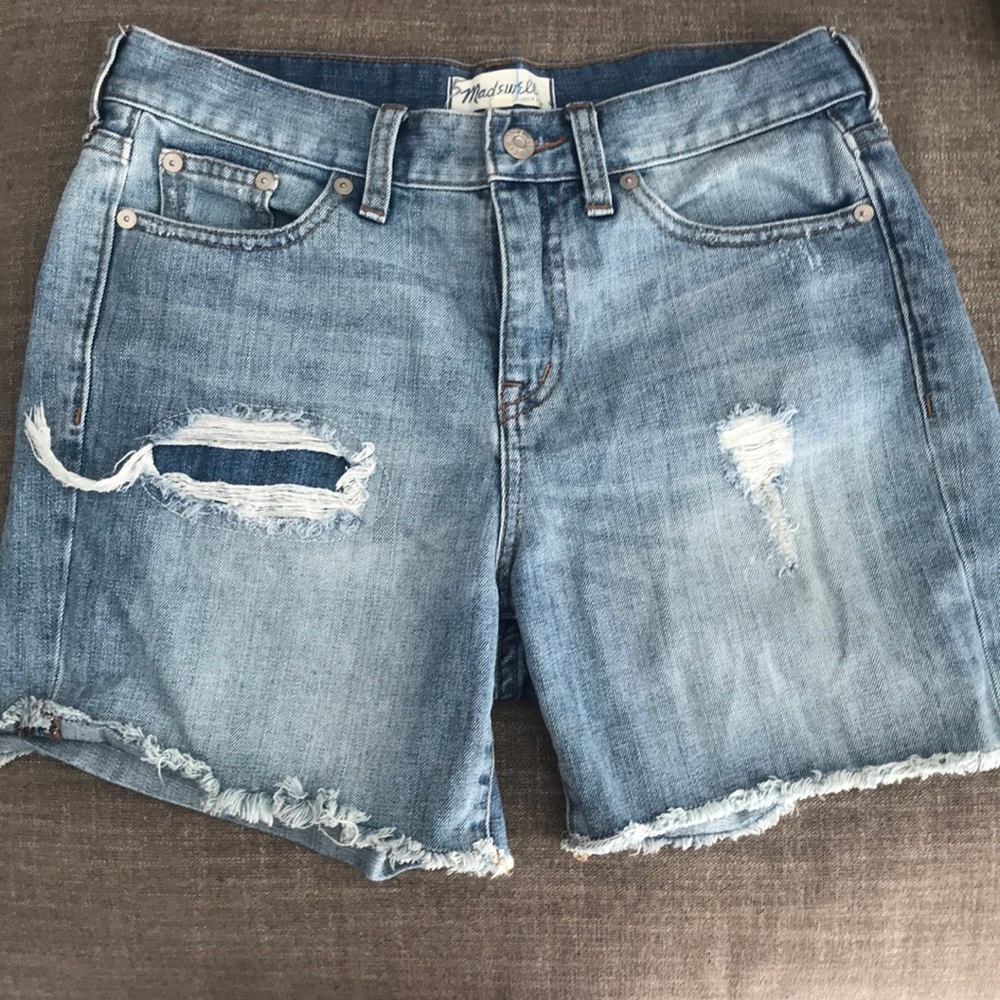 Rip and Repair Shorts-Madewell